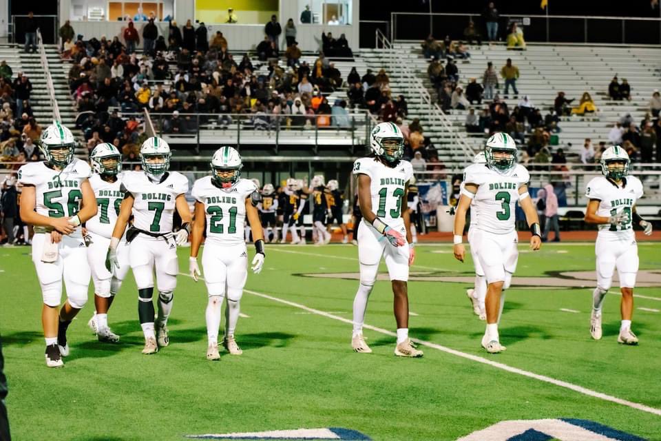 T_Jones2004's tweet photo. Blessed to receive 1st team all district honors for both fullback and linebacker!  @BolingFootball https://t.co/aPeAoyE2wO
