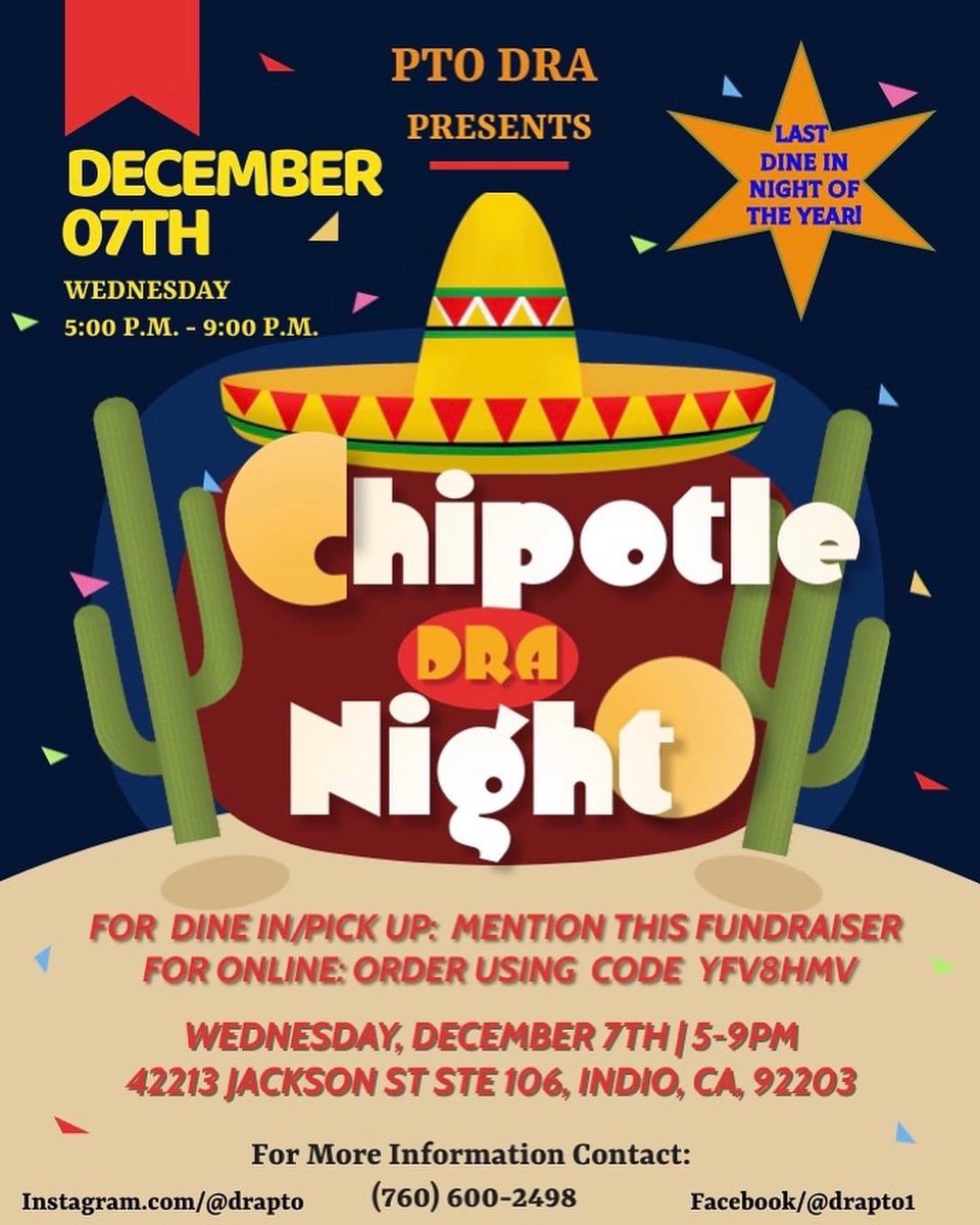 Desert Ridge Academy PTO tweet media