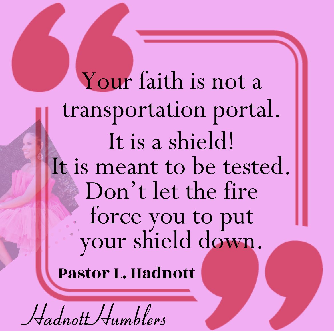 LadyHadnott's tweet photo. I dare not say, “I don’t know who this is for” when the who is me. 🙋‍♀️
This shield is surely taking hits but refuse to put it down. Make this your testimony. God loves you and He knows what you are fighting 🙌🏽 https://t.co/MQQT0lLxd1