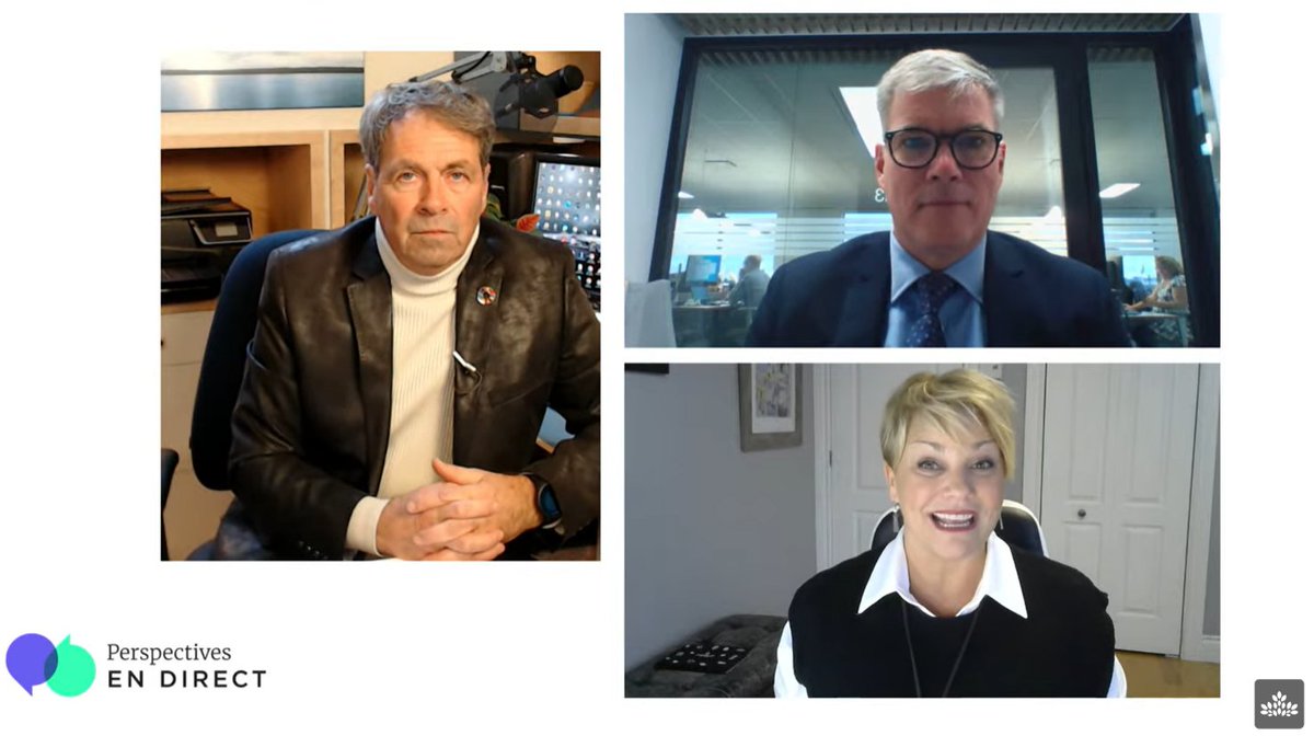 Pendant la conversation, <a href="/Isamelancon/">Isabelle Melançon</a> demande 
« Quel est le coût de l'inaction ? » 

« Si nous ne faisons rien, il y aura des conséquences. L'environnement et l'économie sont dans la même bulle et nous avons besoins de la volonte gouvernementale. »