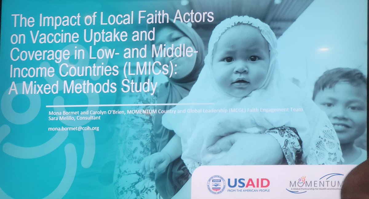 Insightful discussion at #SBCCSummit on faith leaders role in vaccine uptake, child rights &amp; protection, HIV and parenting. Important to harmonize  theology in behavior change programming to transform attitudes, beliefs and norms! <a href="/womenstrongintl/">womenstrongintl</a> <a href="/SBCCSummit/">SBCC Summit</a>