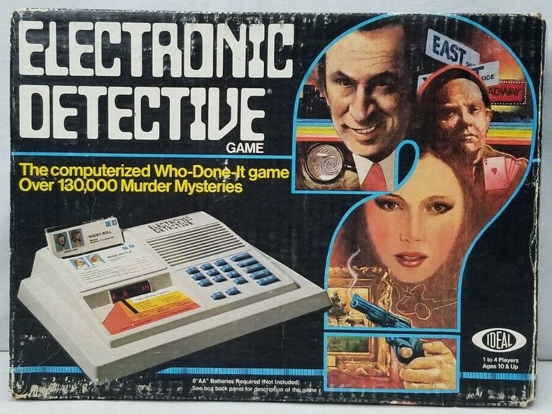 True-crime/mystery "gaming" of yesteryear and today blotterpresents.substack.com/p/true-crime-g…