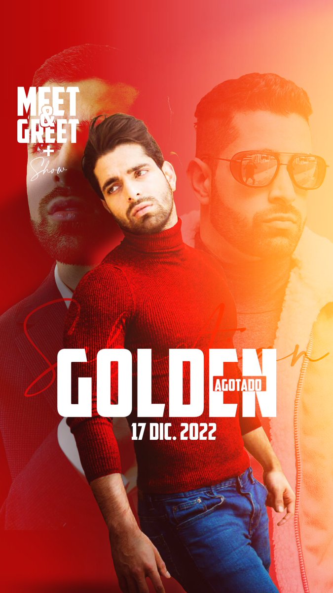 AranwaProd's tweet photo. 📢 ¡GOLDEN AGOTADO!
Aprovecha las últimas butacas y no te pierdas la oportunidad  de disfrutar de un show agradable.🥳

👇Zona disponible 
General — s/. 100.00 

Y tú, ¿ya tienes tu entrada? 🔥

#sebastiantamayo #meetandgreet 
#show
#duo 
#peru 
#colombia 
#artista https://t.co/O0ElnuhXME