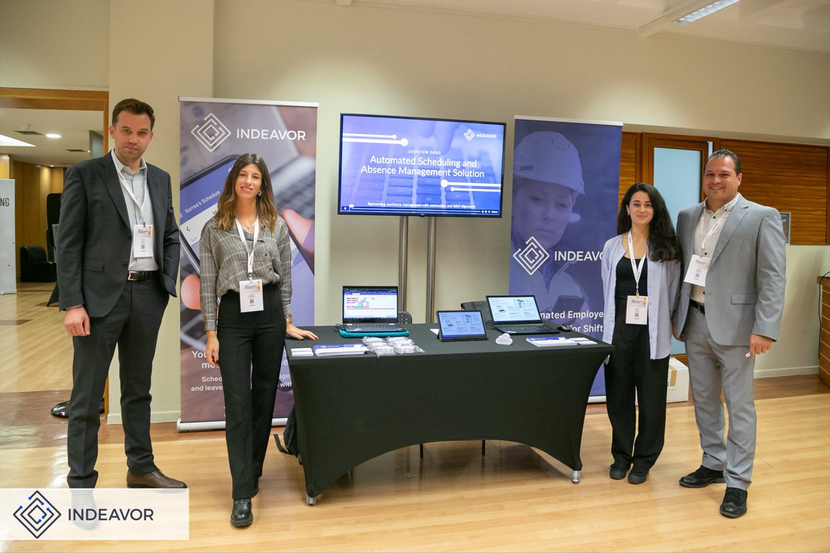 indeavorwfm's tweet photo. The Indeavor team was excited to have the opportunity to participate in the #LeanManufacturingConference and share how our state-of-the-art #LaborOptimization #CloudSolution helps #manufacturing organizations to effectively plan, schedule, manage and engage their workforce. https://t.co/AUVu2ciYxR