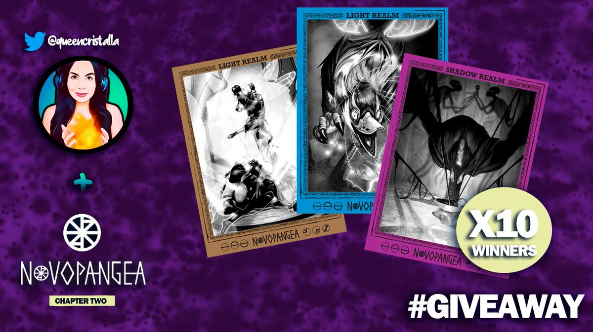 ✨New #giveaway with <a href="/Novopangeaio/">Novopangea</a>  (Round 1)

Random Cards (10 winners)
1) Follow <a href="/Novopangeaio/">Novopangea</a> &amp; <a href="/queencristalla/">Cristalla👑</a>
2) Like, RT &amp; tag 2 friends
3) Comment WAX address

Remember to watch my video👇
youtu.be/785YY_nbLj0

#WAXNFT #novopangea