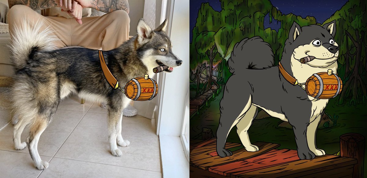 Do they look alike?

#NFTCcommunity 
<a href="/10KTFshop/">Wagmi-san</a>
 #WAGMI