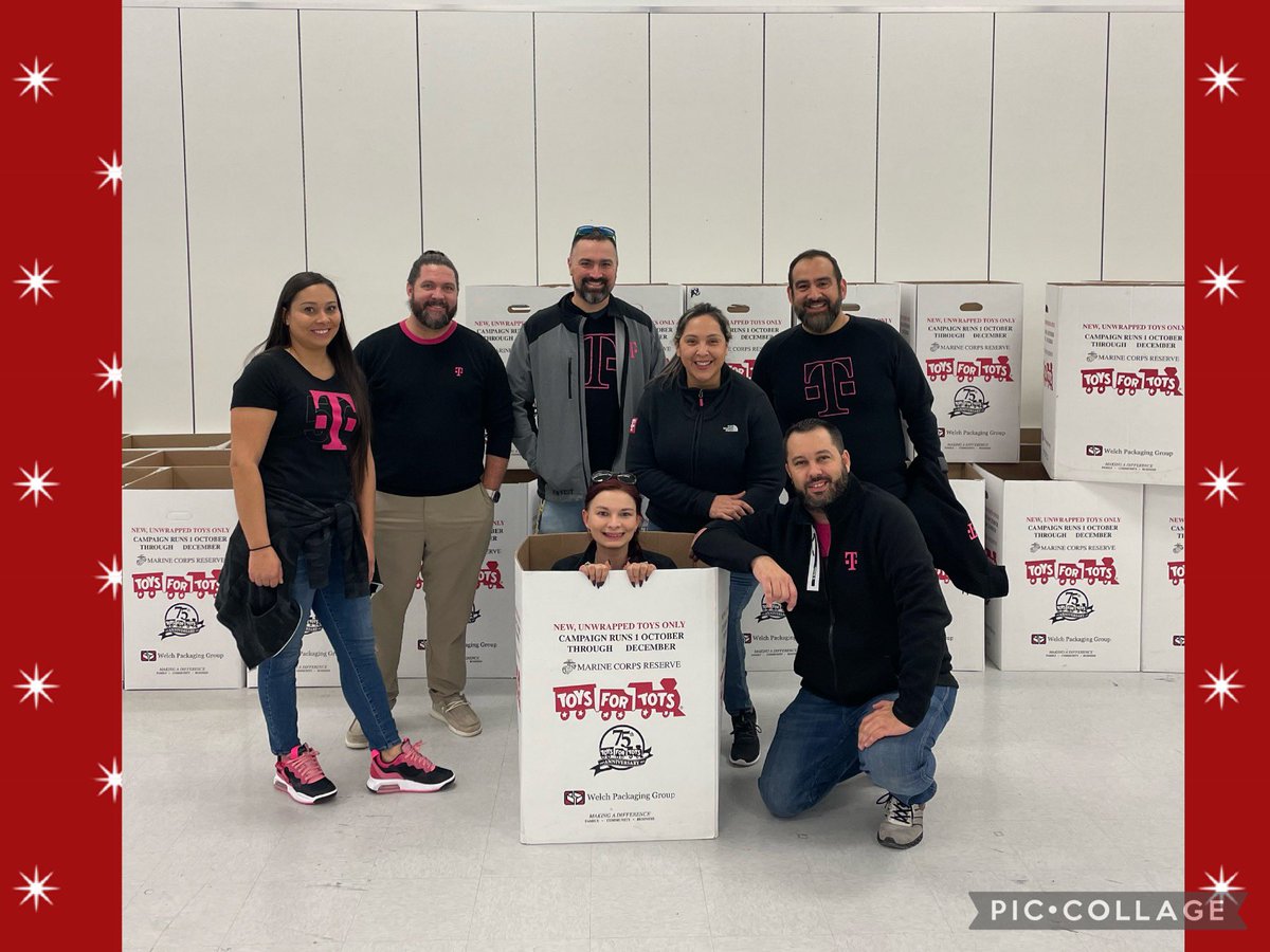 I had a wonderful time volunteering with <a href="/ToysForTots_USA/">Toys for Tots</a> and the RSM team of Albuquerque! #TMobile #MagentaMatch #NewMexico