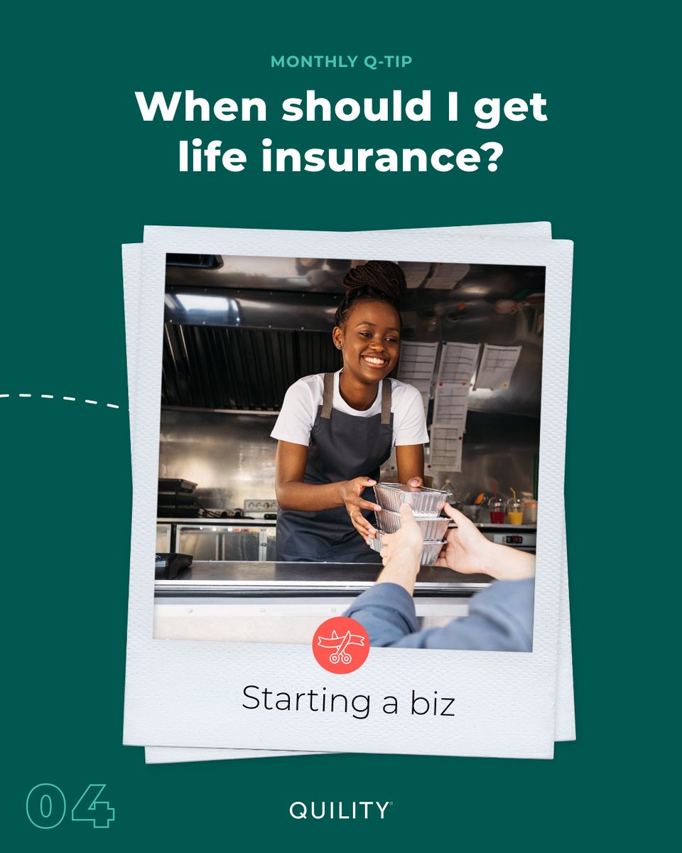 📣 December Monthly Q Tip!

Memories are made at every stage of life. But, when is a good time to protect those memories with life insurance? We've got you covered! 

Subscribe to The Monthly Quill to get insights about life insurance and more. quility.com/newsletter/