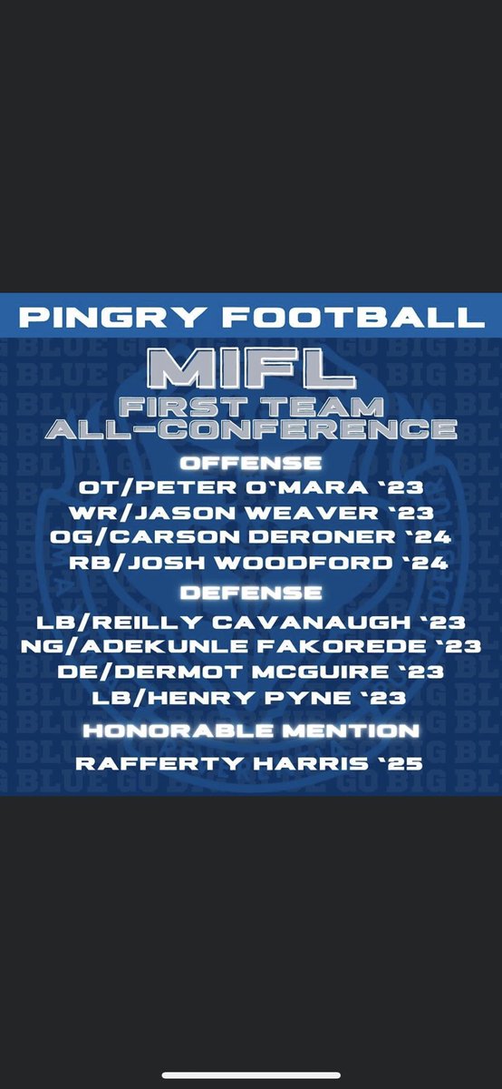 ElaineWeave13's tweet photo. Congrats Jason! @jasonweave12  and the Pingry Football Team! @PingryAthletics @ThePingrySchool @ArthurJPassaro #pingryfootball https://t.co/gUIMexJHlG