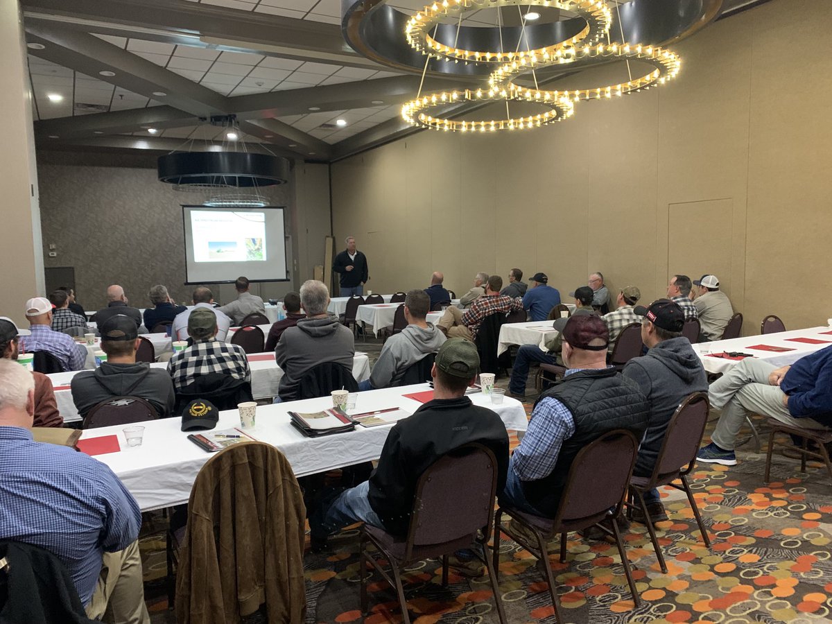 tomlinpat's tweet photo. Great turnout in Mount Vernon this morning to learn about the #MaximumFarming System https://t.co/wsqgBTJyOZ