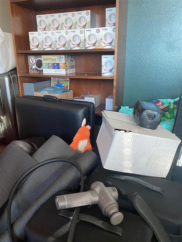 Erin asked me to find the SD card for the camera. 

How am I going to find it in this mess?!

#ArtieLikesToParty #ART #ActiveRelease #ElfOnAShelf