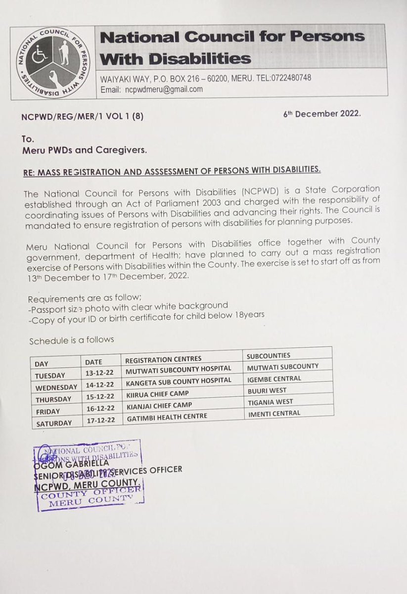 Kindly inform those that you know within your locality

#kajukamutumwa