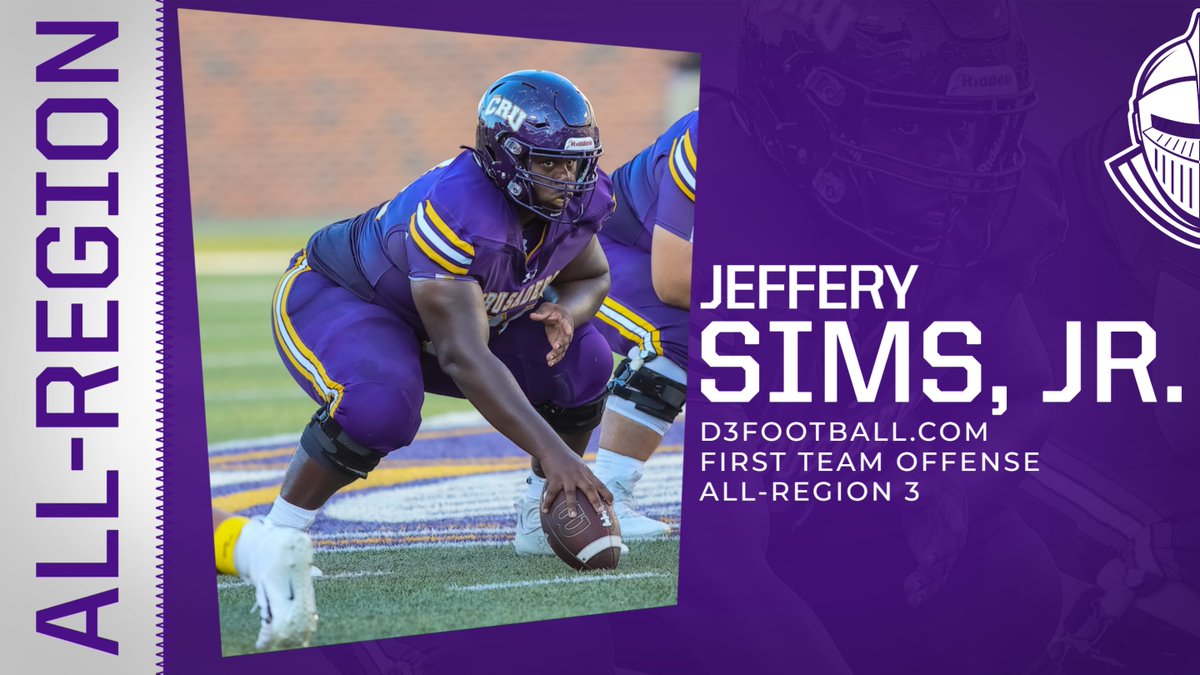 CruFootball's tweet image. ⭐ALL-REGION FIRST TEAM⭐

CONGRATS, @D1Sims  !!

#gocru #stac22