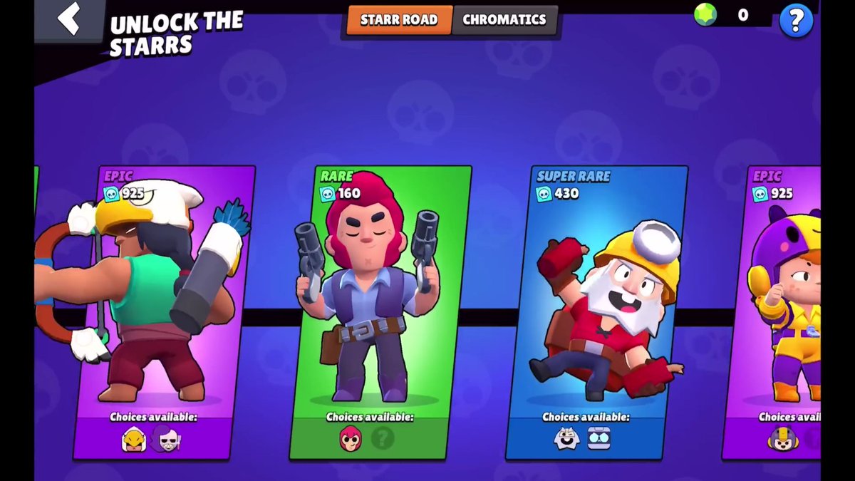 Credits required to unlock Brawlers! Rare - 160 Credits Super rare - 430  Credits Epic - 925 Credits Mythic - 1900 Credits Legendary - 3800 Credits  Chromatic - 500 Chroma Credits Note: All values are subject to change. # BrawlStars #BrawlTalk #CandyLand