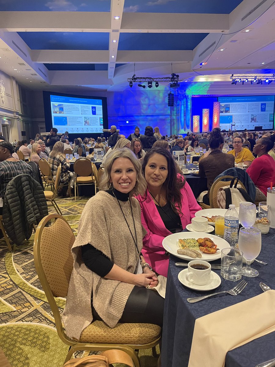 I had the best co-facilitator at Learning Forward! @SGMcClard #learnfwd22
