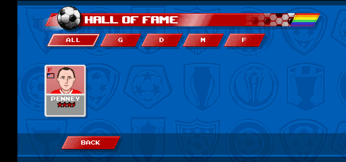 TheRetroCoach's tweet photo. A nice touch with the Global Championship mode in #RetroGoal is that the Achievements tab tracks both championships won with zero restarts and any restarts.

(I had one for testing purposes. Didn't really need to bail. 😉) 

You can also put GC players in your Hall of Fame! https://t.co/NmLjfdPvdL