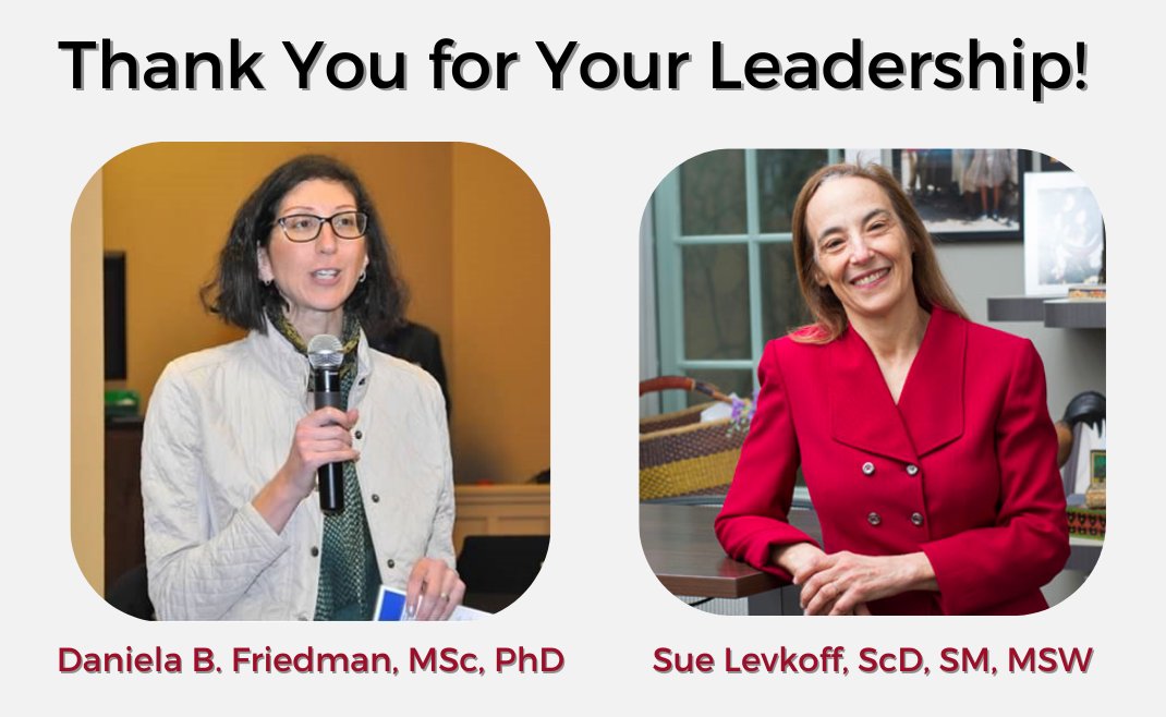 ccadmr's tweet photo. Thank you to our December scientists of the month!
Drs. Daniela Friedman &amp; Sue Levkoff, the primary investigators behind the CCADMR grant, collectively  had expertise in cognitive aging, dementia, minority health, population health, and faculty mentoring and career development. https://t.co/28Ao66Afpu