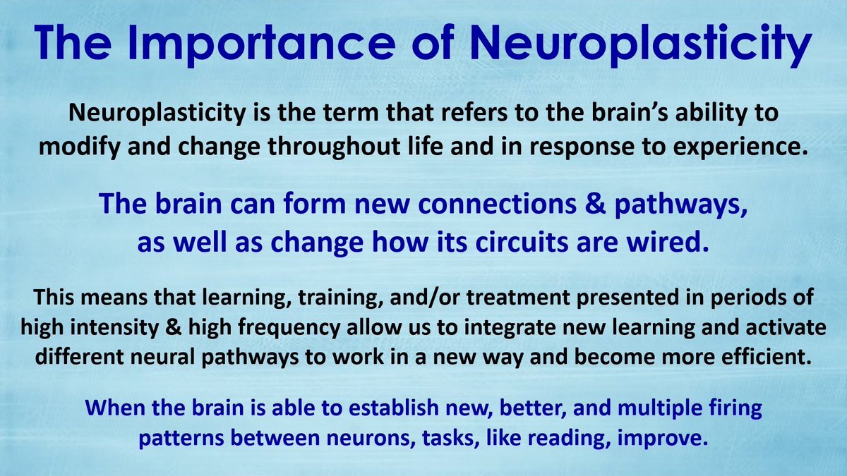 CanAdvance1's tweet photo. Neuroplasticity refers to the ability of neural networks within the brain to change and/or form new connections and pathways.
Go to: https://t.co/RdRi7MdUKu
#neuralign #dyslexia #learning #reading #academics #learntolovereading #readingisfun https://t.co/RtxtdmfpMD