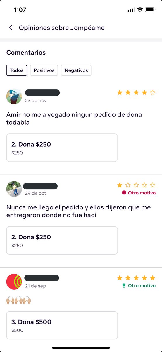 TopazDeville's tweet photo. Loco, los reviews de Jompéame en Pedidos Ya me hicieron el día 😭💀 https://t.co/08OC7kcqBa