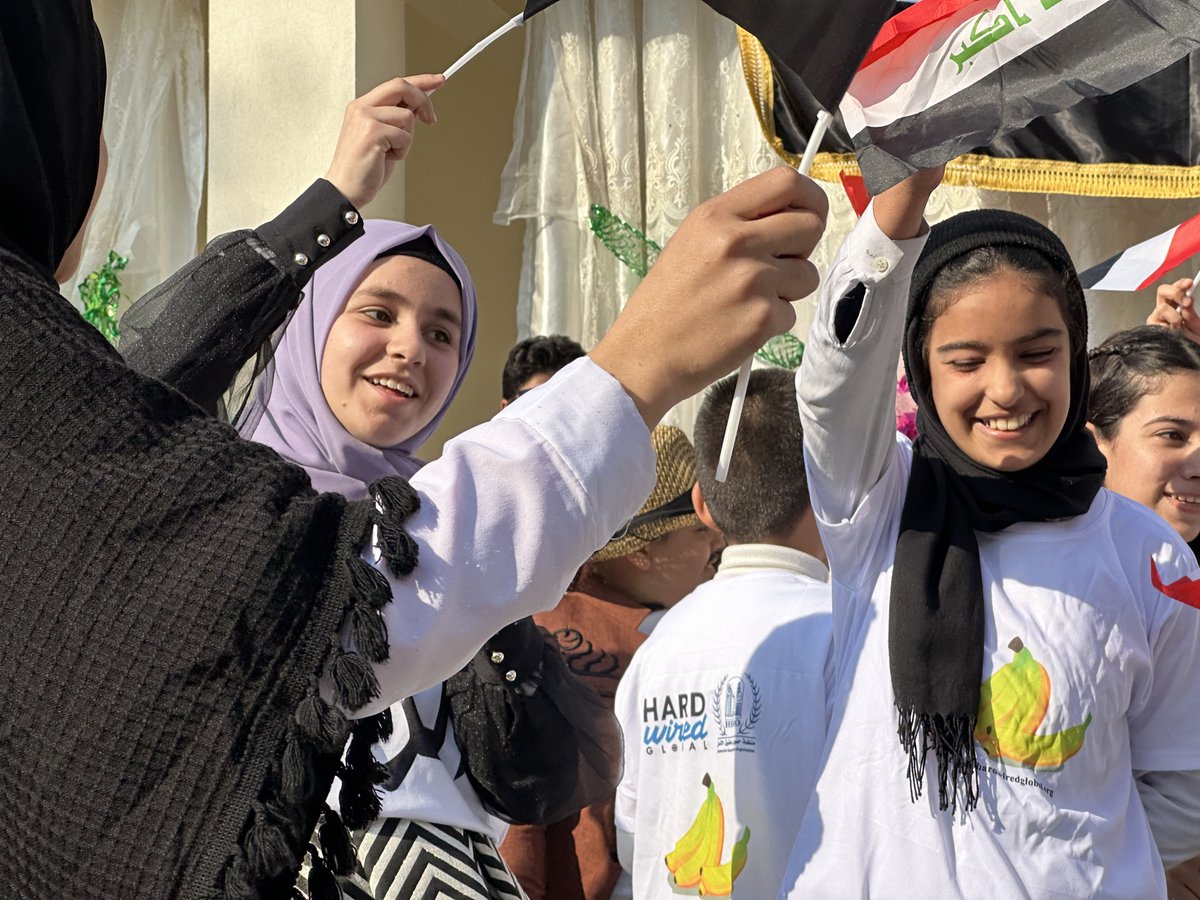 HardwiredOrg's tweet photo. Today,  we visited our Master Trainers in four schools in Mosul to observe their students perform Hardwired's theatrical play, which will spread the lessons of peaceful coexistence and respect for the dignity and freedoms for all people to their greater communities. https://t.co/ghCB3TwNB5