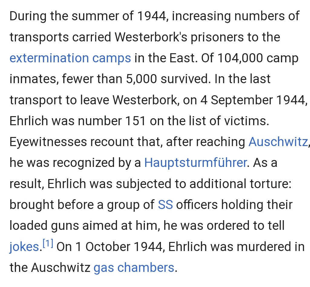 TomFromKatowice's tweet photo. My name is Max Ehrlich🔯🇩🇪.
I was born on Dec.7️⃣,1892 in Berlin.
I was a pre-war film star, screenwriter and director.
I was murdered by #Germans in their #Death camp #Auschwitz on Oct.1, 1944, at the age of 5️⃣1️⃣ only because I was a #Jew.
Please,#NeverForget me!
#Genocide #WWII https://t.co/CMAZFzX0kF