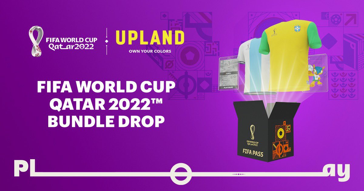UplandMe's tweet photo. THE WAIT IS OVER! โณ๏ธ โฝ๏ธโ
.โ
FIFA World Cupโข Bundles are back and just in time for the round of 8! With this fourth drop comes more opportunities for you to Score Official @fifaworldcupโข exclusive items, complete collections, and #ownyourcolors for your favorite teams! https://t.co/6C6JpSjDgt