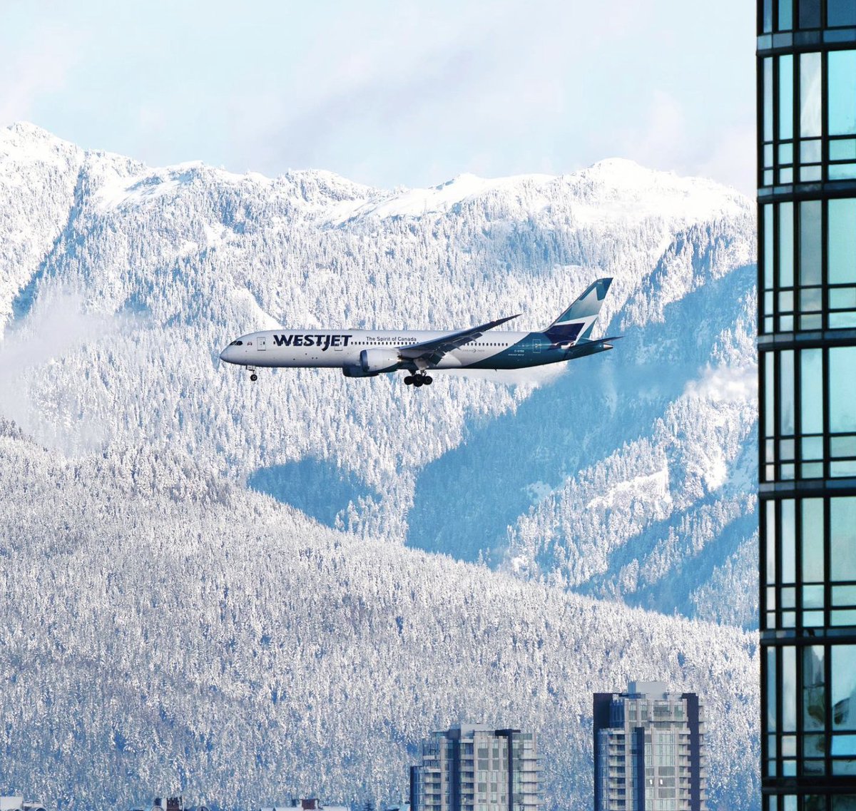 WestJet tweet media