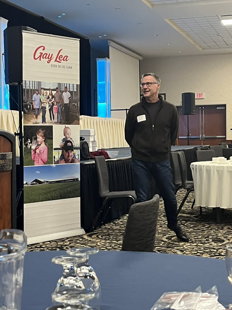 Eric Wallman GM Bothwell Cheese talking to Gay Lea Manitoba Members meeting   Welcome to the family! <a href="/gayleamembers/">Gay Lea Membership</a> <a href="/BothwellCheese/">Bothwell Cheese</a>