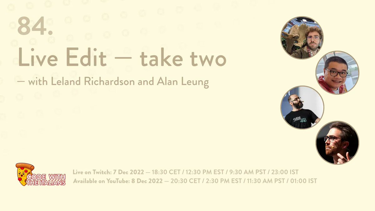 ▶️ WE ARE LIVE CWTI.LINK/TWITCH 📖 Learn how Live Edit works in @androidstudio with Leland Richardson @intelligibabble and Alan Leung @Acleung ❓Ask your questions here app.sli.do/event/vBYiZZmu… #JetpackCompose #AndroidDev #xp