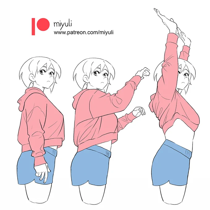 Posting lots of art tips and pose/clothes references on patreon. 