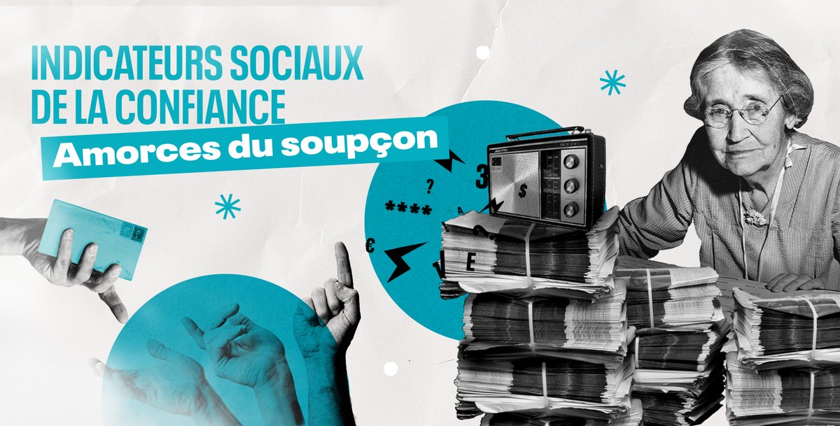 #CarnetEHESS
💬« Une des origines du #soupçon nous provient des indicateurs sociaux de la confiance, qui sont des indices dans notre environnement social que nous utilisons pour évaluer la #réputation d'un sujet. »
(Re)lire le billet écrit par T.Y. Branch👉bit.ly/3P5zJhX