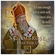 Lord, teach me to look for you! When I look show yourself to me! Happy Feast of St Ambrose! St Ambrose, Pray for us! #alwaysambees🐝
