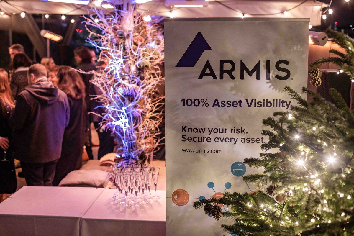 ArmisSecurity's tweet photo. #ArmisAdvent: #Aboutlastnight! #Armis held a beautiful #networking evening at Madison Rooftop London, with a view of the iconic St Paul’s Cathedral, in advance of #BlackHatEurope. At @BlackHatEvents Europe? Visit Stand 531: https://t.co/WfYvzkZo6D  
 #security #cybersecurity https://t.co/qXG0KMVXZN
