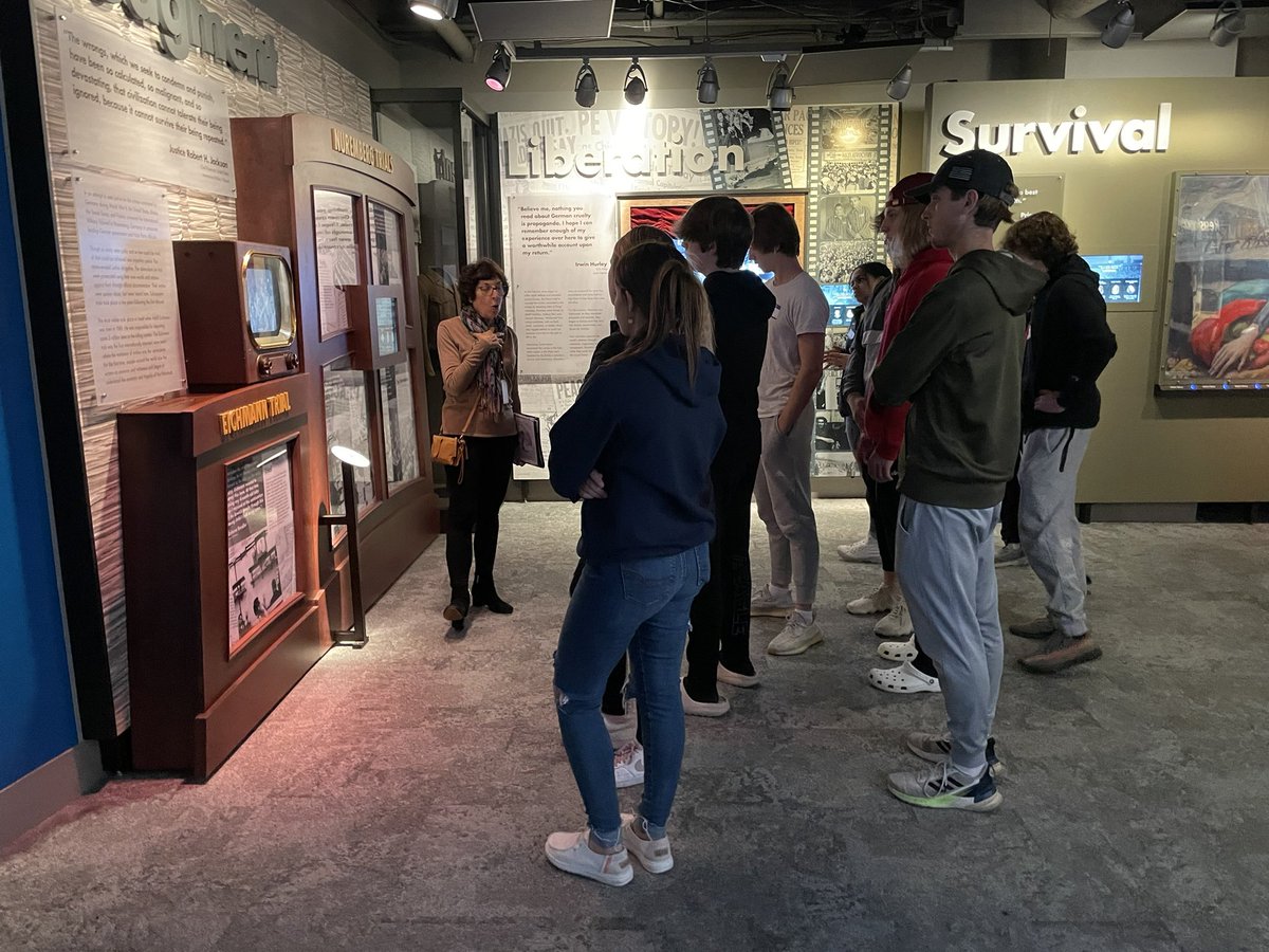 Caltonbl's tweet image. Very grateful to @cincyhhc for hosting our @WestCler students today on a field trip! #WCConnects #WCLearns