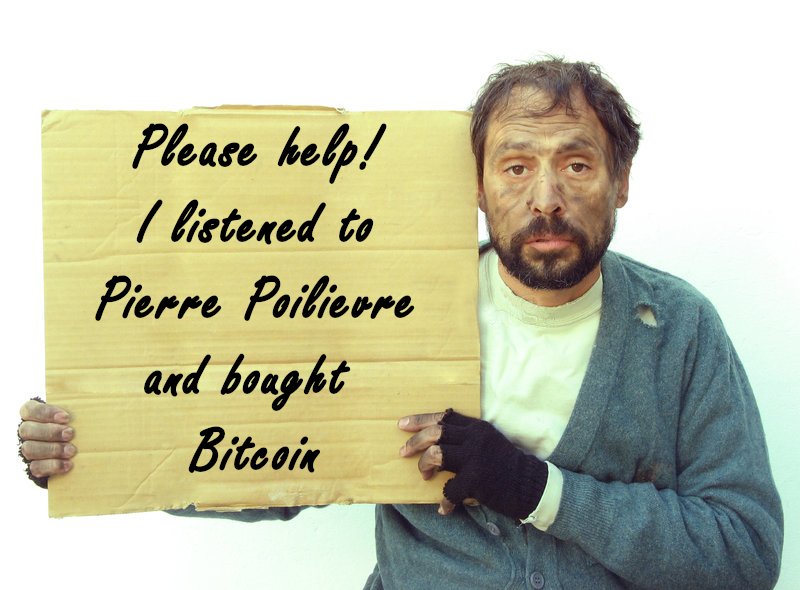 FireFordNow's tweet photo. @PierrePoilievre Anyone remember when #PeePee the #CarletonCryptoKing advised everyone to invest in Crypto?
I wonder how this is helping Canadians who took his advice? https://t.co/yMe5tiNGOX