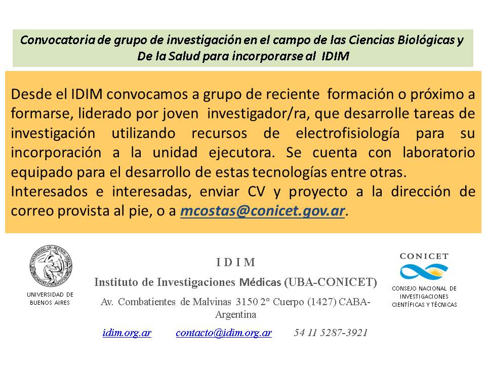 IDIM (UBA - CONICET) tweet media