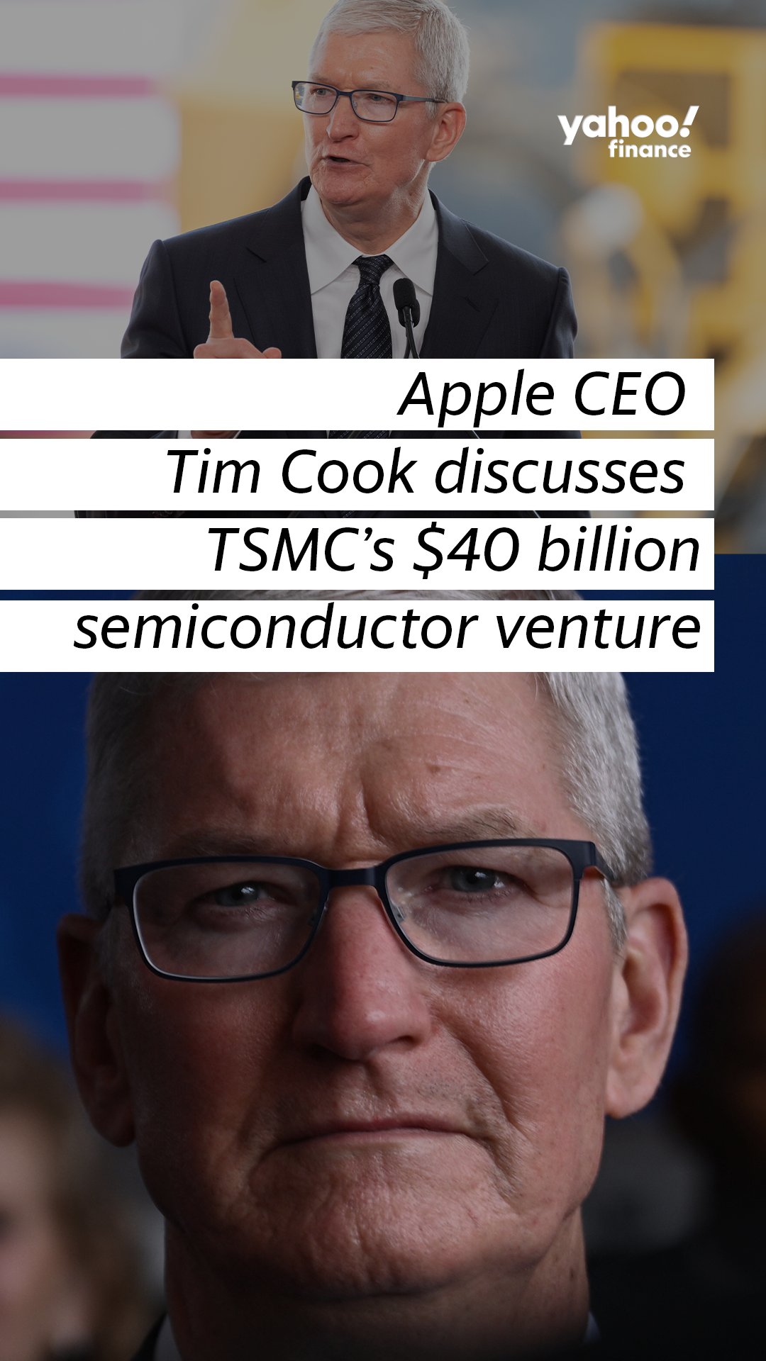 Yahoo Finance on Twitter "Apple CEO Tim Cook discusses Taiwan