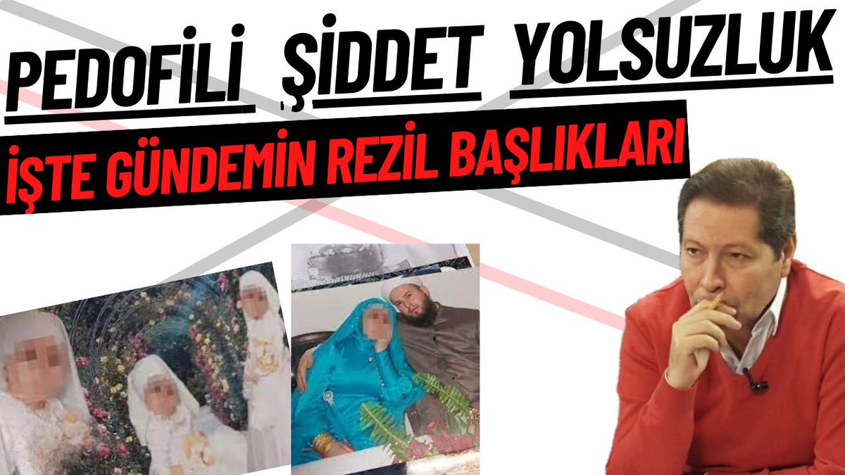 Pedofili, şiddet, yolsuzluk. İşte bugünün rezil gündemi..
İzlemek be abone olmak için link..

youtube.com/watch?v=xBYROV…