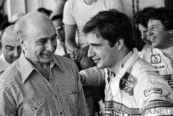 Elio & El Maestro - 1981
#ElioDeAngelis #JuanManuelFangio #F1