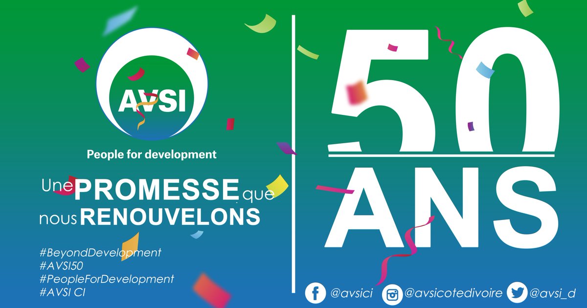 avsi_d's tweet photo. Demain, 8 décembre 2022, nous célébrons les 50 ans d'AVSI. Joignez-vous à nos célébrations en suivant la diffusion en streaming sur notre chaîne Facebook (avsici) à partir de 9h30 GMT. 

#AVSI50 #BeyondDevelopment #AVSICI https://t.co/CRv4UiGn8J