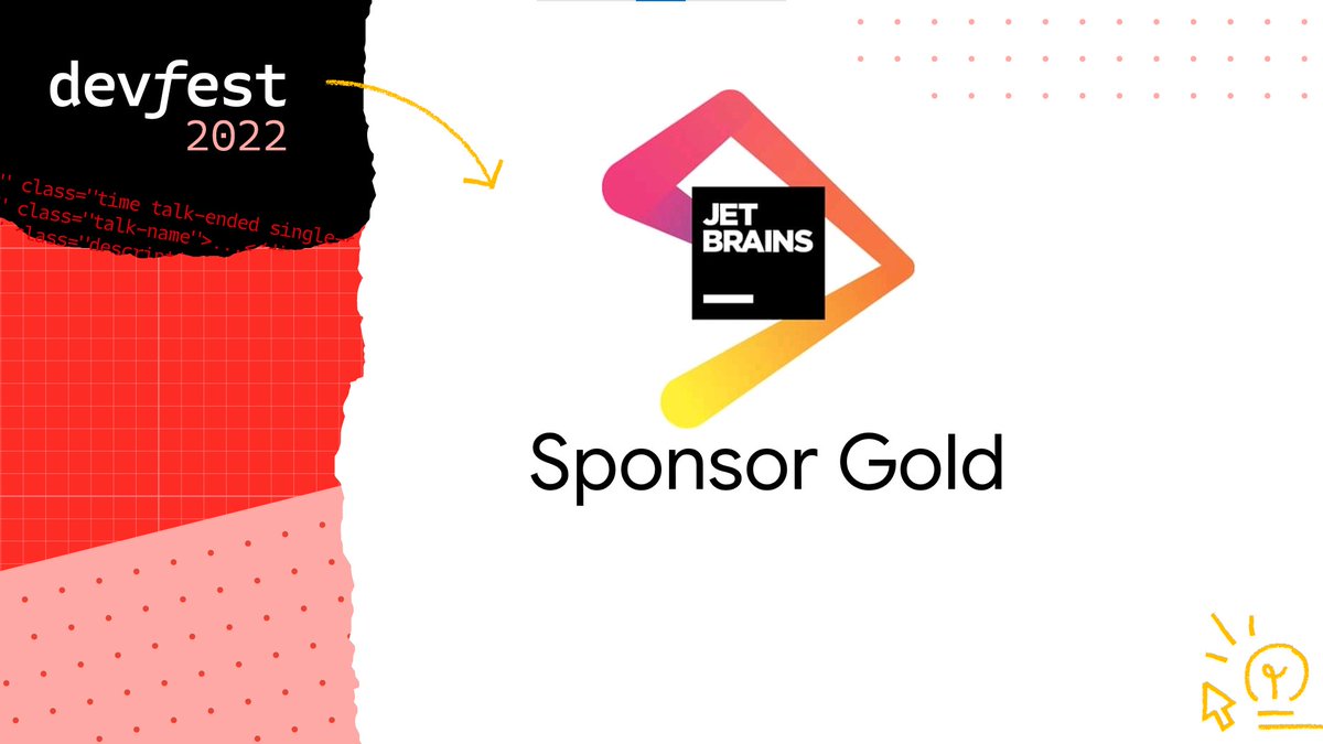 🚀💻 Rendez vous ce samedi 10 décembre 2022 #DevFest Conakry 2022
1- Sponsor  Platinum: Google Developers   
👉developers.google.com
2-  Sponsor Gold : Jetbrains 
👉jetbrains.com

3-  Chronoinnovation  sponsor Silver 
👉chronoinnovation.com
<a href="/googledevs/">Google for Developers</a> <a href="/jetbrains/">JetBrains</a>