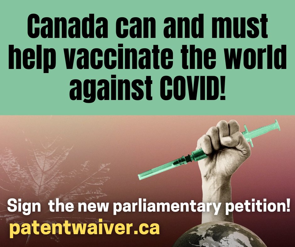 comfront01's tweet photo. Sign the petition telling the Cdn Gov. to add COVID-19 vaccines, therapeutics &amp; diagnostics to the Patent Act.   https://t.co/jSDNQILL8W #vaccination, #Health, #flu, #people, #cdnpoli, @abinader, @BBlancoF https://t.co/JGmYk9T8xk https://t.co/VPIME5LZOu