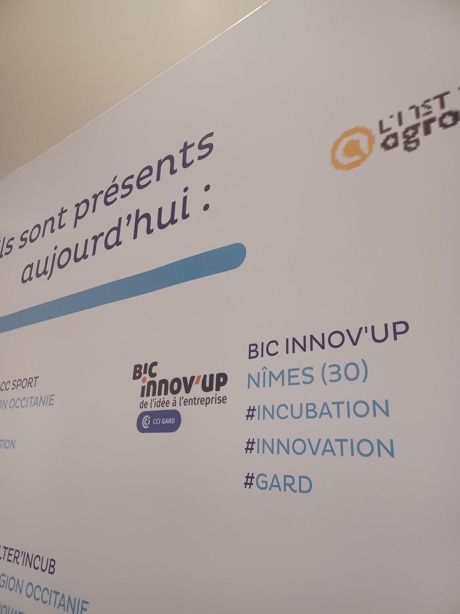 📆 Aujourd'hui, nous étions présents au salon La place Créative à Montpellier.

Les porteurs de projets ont pu échanger avec nous sur leurs innovations et bénéficier de conseils pour réussir leurs projets 🚀

#innovation #entrepreneur #entreprendre #startup #entreprises
