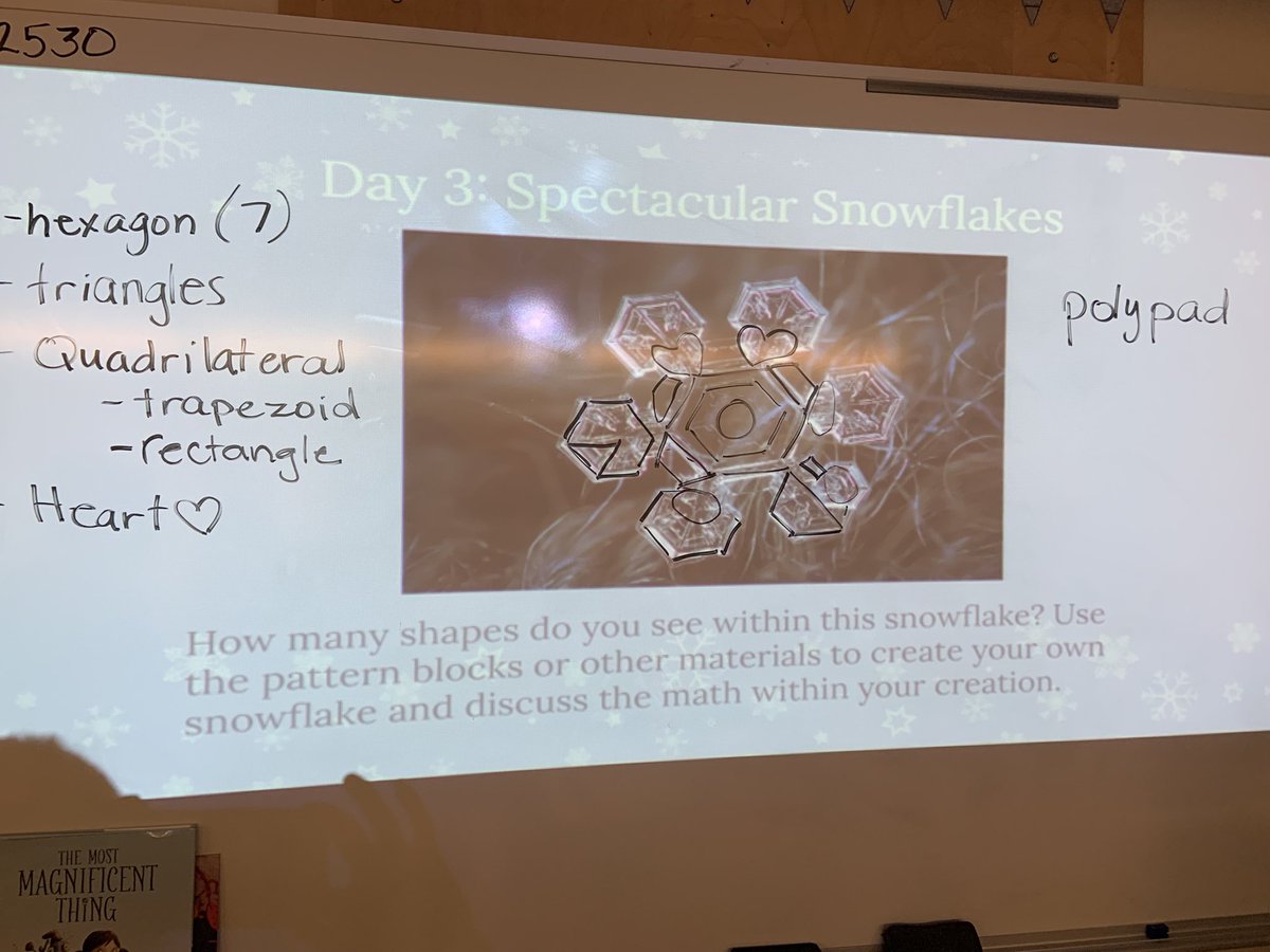 KBestEdu's tweet photo. Day 3! Ss loved creating their own snowflakes using patterns and symmetry. We explored some tech and tech-free design options. @tvdsbmathk8 https://t.co/xiUwJ19q9W