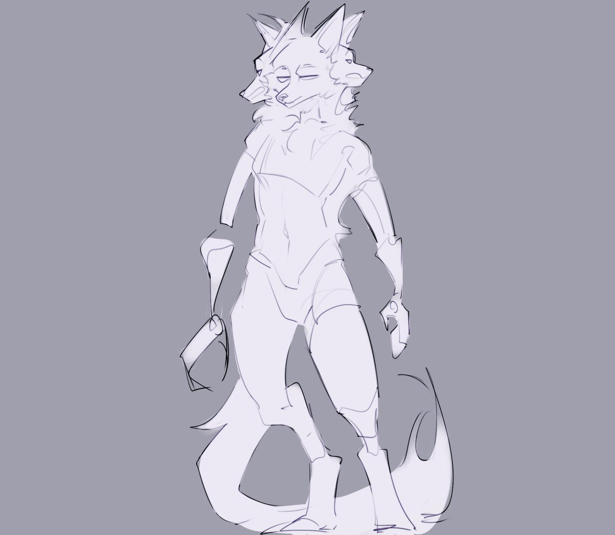 AfftiSm's tweet photo. I'm thinking about creating an anthropomorphic character for myself, it would be Cerberus !! https://t.co/4clwsij28r
