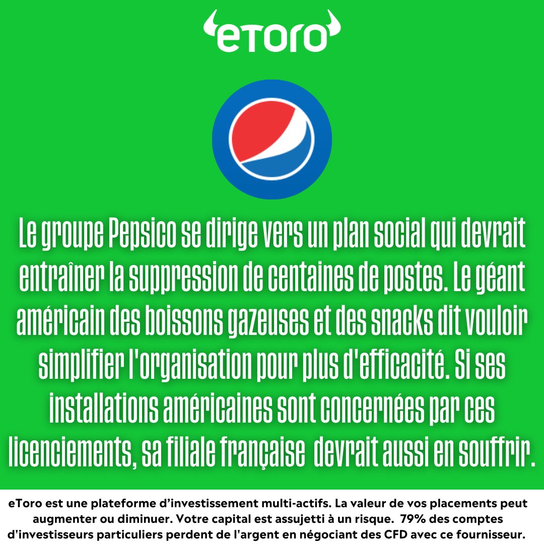 eToroFr's tweet photo. Journée plutôt morose sur les marchés boursiers aujourd'hui. 🏦 📉
Le CAC 40 a clôturé en baisse, Wall Street évolue globalement dans le rouge. 🇫🇷 🇺🇸
Suivez l'actualité financière avec @eToroFr ! #Lepointdujour
#WallStreet #Sanofi #Pepsico #Mastercard