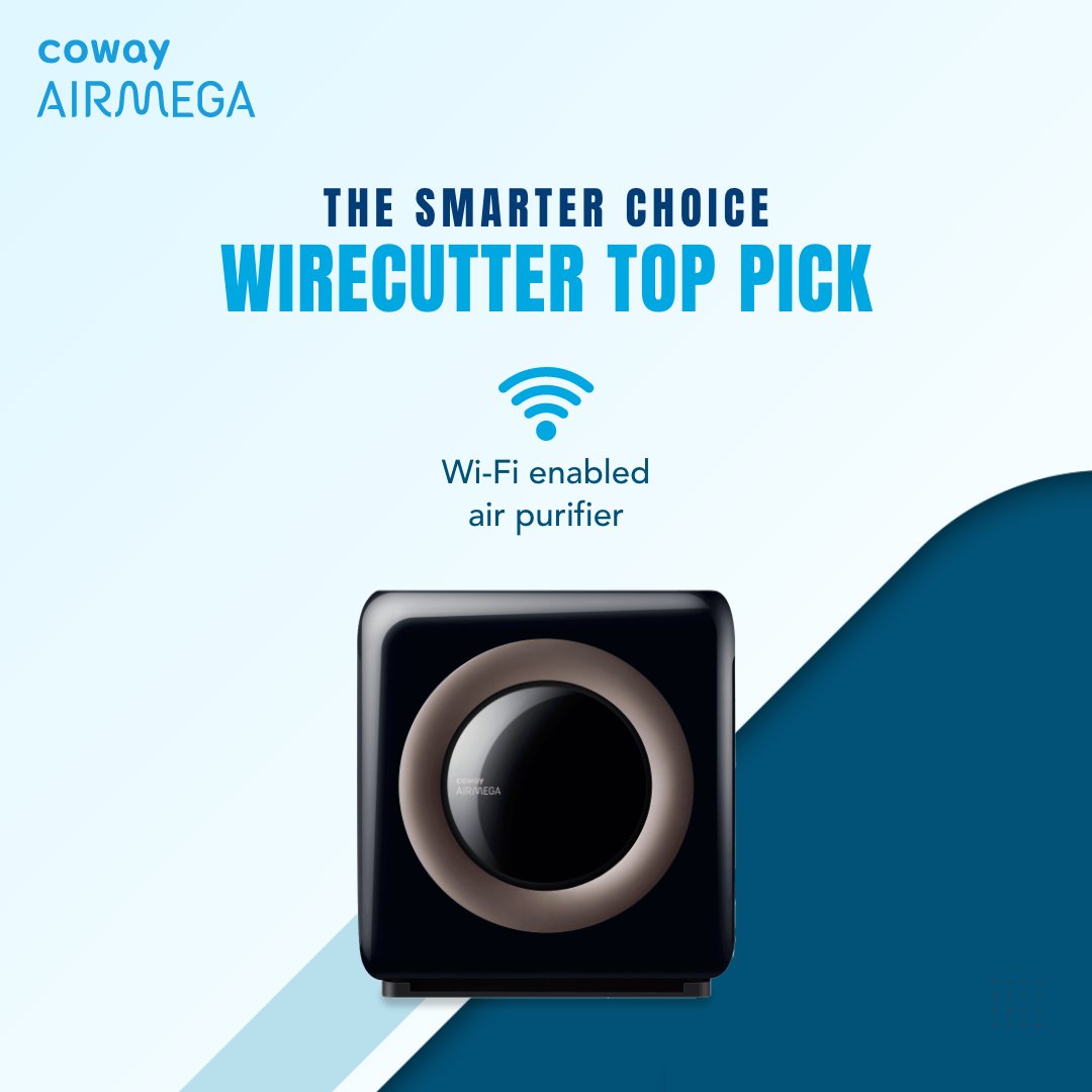 cowaymega's tweet photo. Wi-Fi enabled #Airmega #airpurifiers keep your spaces fresh with remote and #voicecontrol! Enjoy the freedom to refresh your air from anywhere and the flexibility of an easy payment plan when you buy Airmega with #Affirm. https://t.co/o5Lx6ziaCb