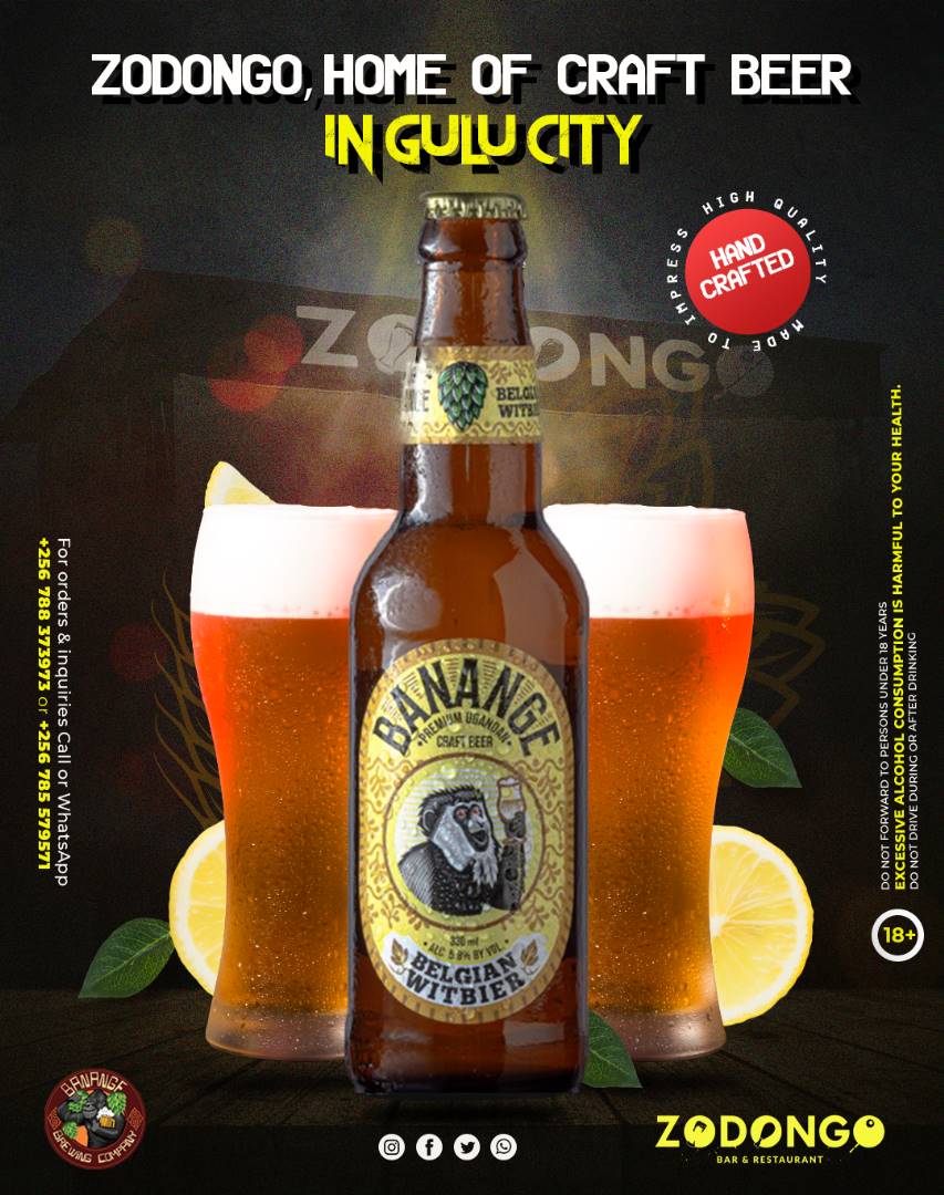 PeterOkwoko's tweet photo. #BanangeBeer now at @ZodongoBR
Craft beer brought closer.
#VisitGulu #VisitZodongo @BanangeBrewing https://t.co/HIsx6S9a1w