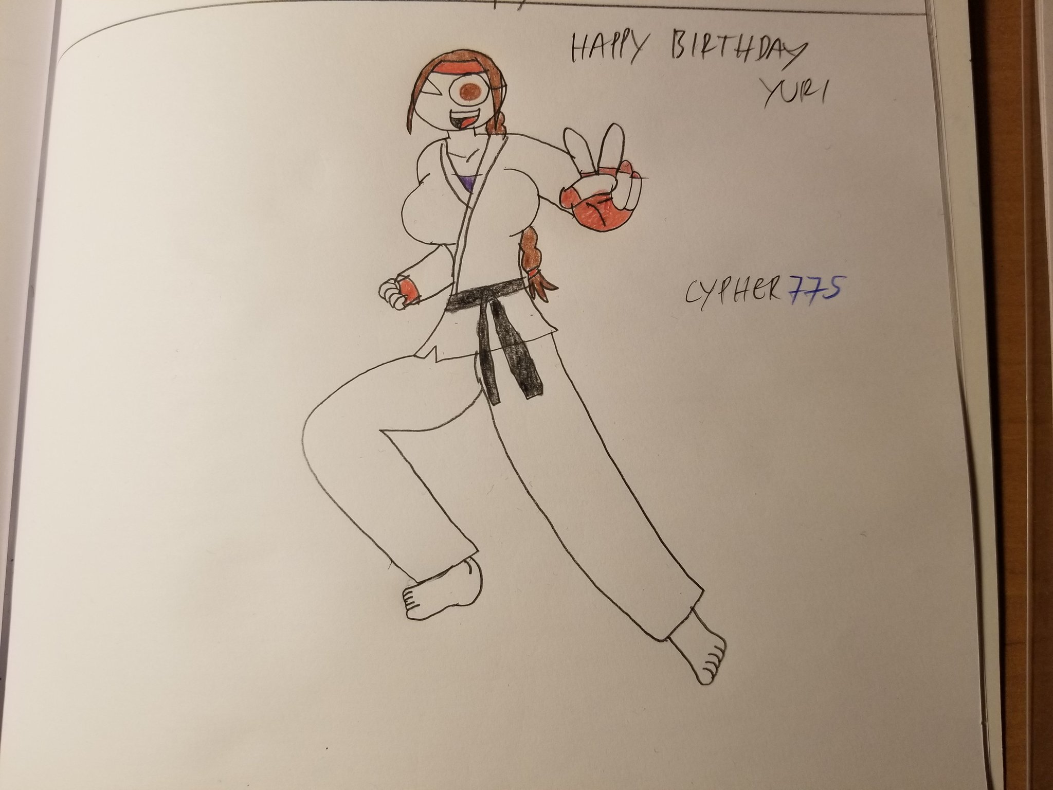 Happy birthday to Yuri Sakazaki 