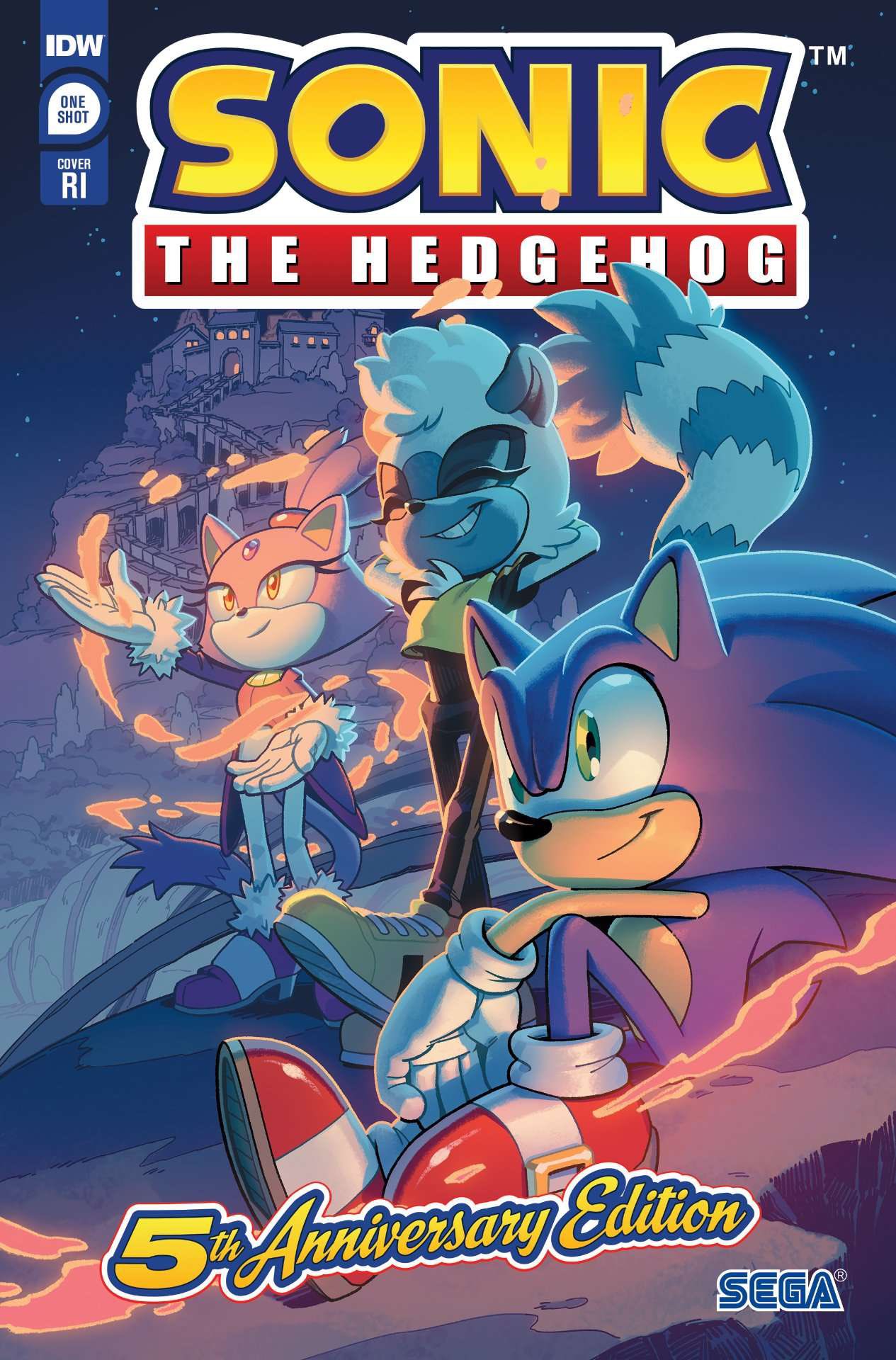 IDWSonicNews on X: Sonic the Hedgehog #1 5th Anniversary Edition - Online  Exclusive will be available on @IDWPublishing's storefront tomorrow. This  exclusive will feature a foil cover and retails for $20 USD. #